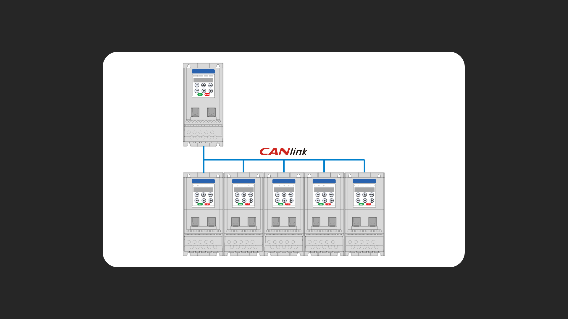 Modbus/CANlink Bus Communication