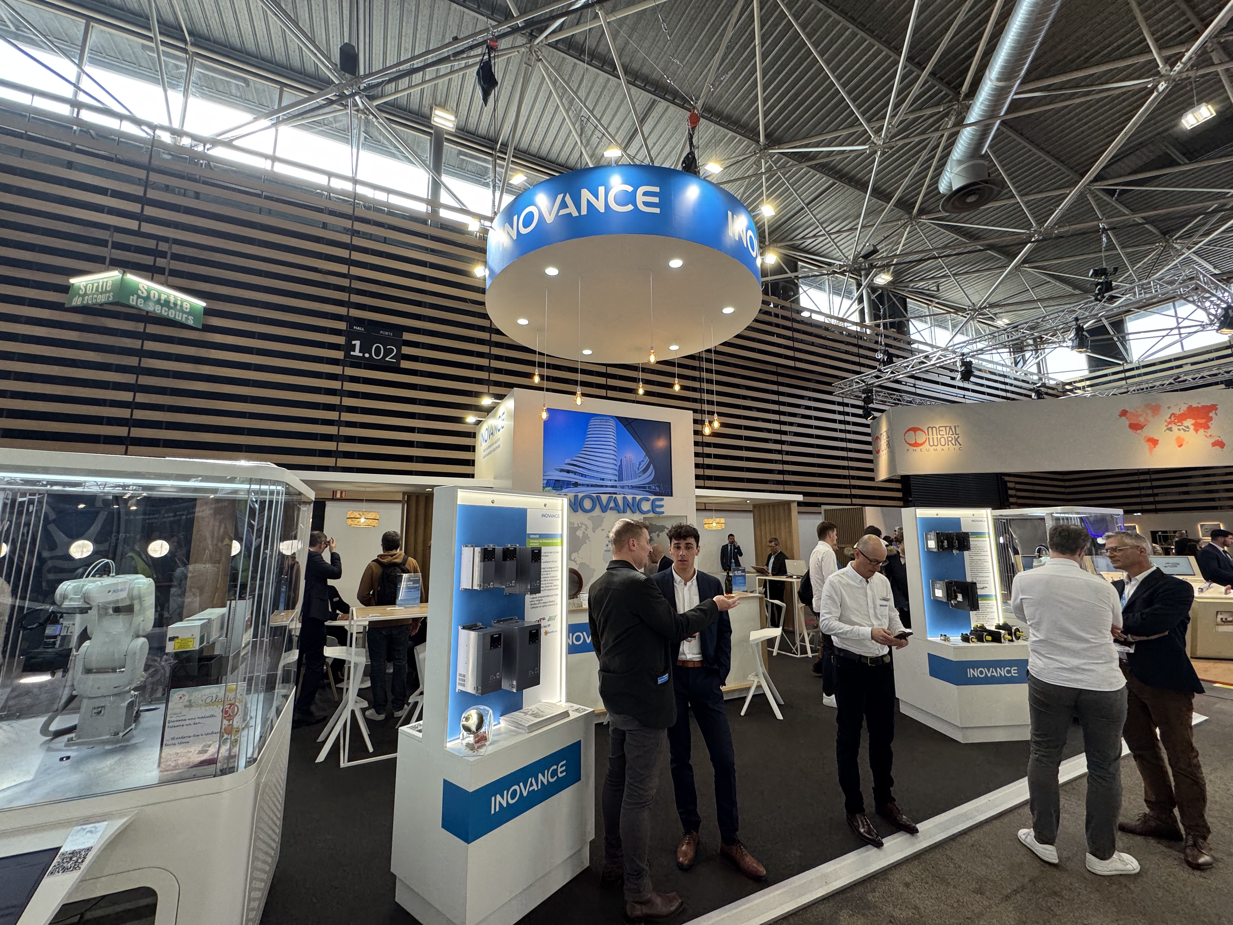 Inovance France has a strong presence at this year’s Global Industrie show
