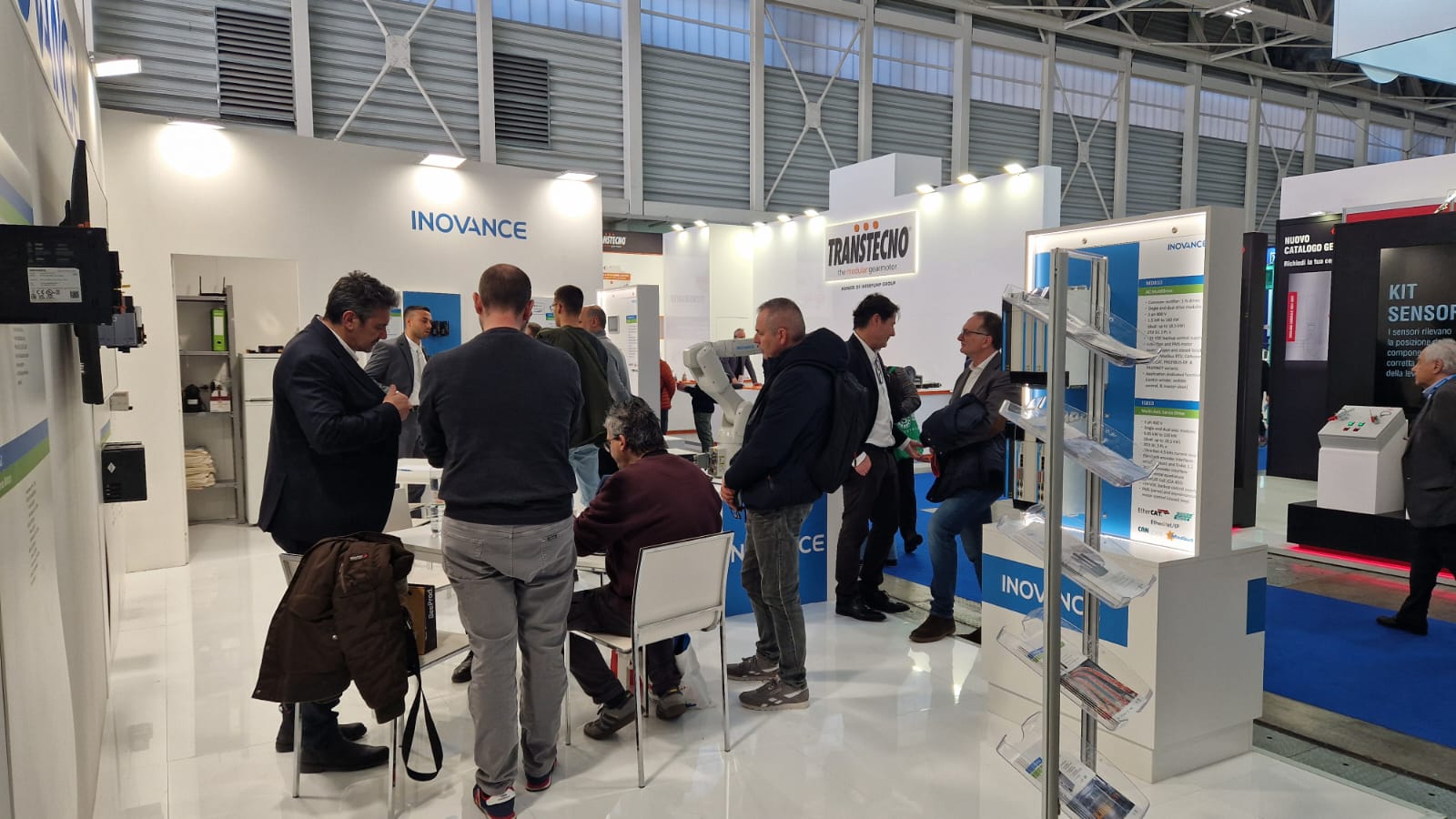 Strong Interest in Inovance products and solutions at MECSPE 2025 in Bologna, Italy